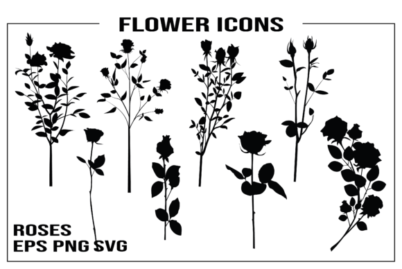 21 High-Quality Flower Icons for Design