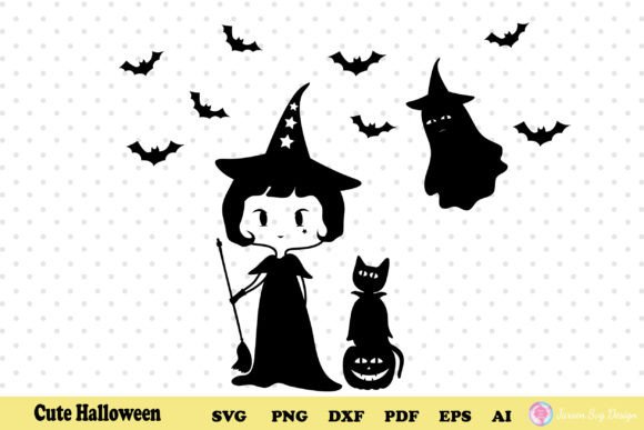 Bringing the Season to Life: A Deep Dive into Cute Halloween Witch Girl SVG Designs