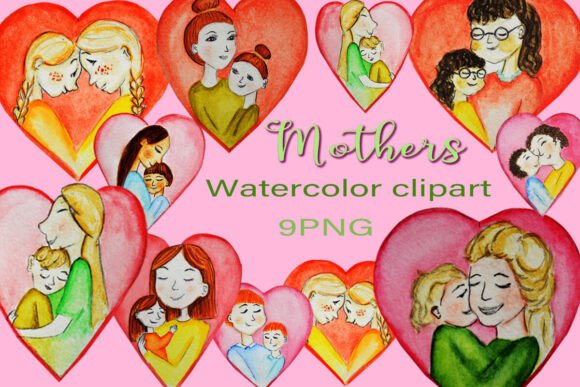 Evaluating MOM s Watercolor Clipart for Creative Projects