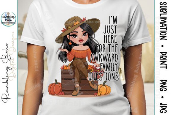 Just Here for Awkward Family Questions: A Practical Guide to Holiday Humor Designs
