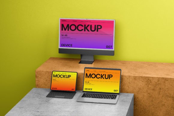 Modern Multi Device Mockup Template Guide