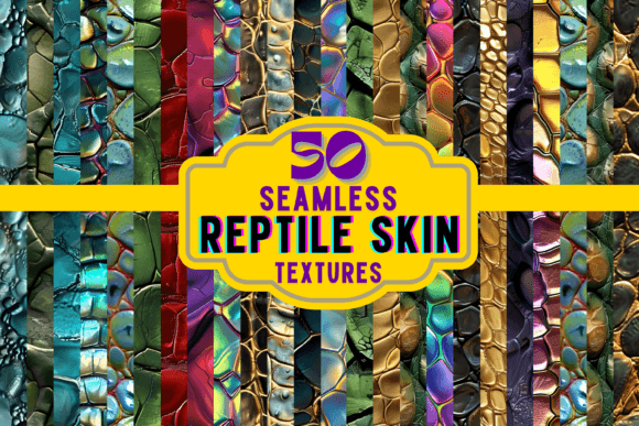 Seamless Reptile Skin Texture Patterns: A Practical Evaluation