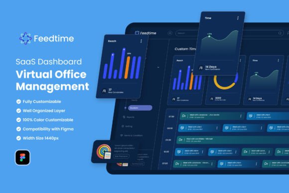 Streamlining Operations with a Professional Office Management Admin Dashboard